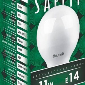 Лампа светодиодная Saffit E14 11Вт SBG4511 1шт
