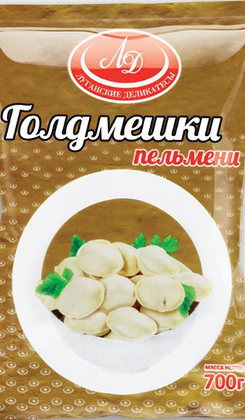 Пельмени ЛугМК Голдмешки кат Г с/м м/у 700г