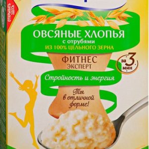 Хлопья Мистраль Фитнес эксперт овсяные с отрубями к/у 400г