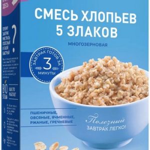 Хлопья Мистраль смесь 5 злаков к/у 400г