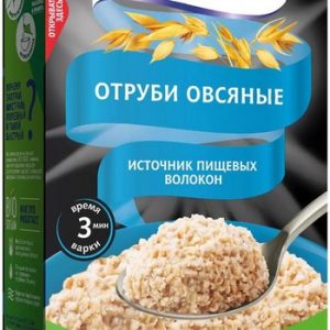 Отруби Мистраль овсяные к/у 400г