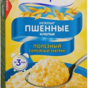 Хлопья Мистраль пшенные Нежные к/у 400г