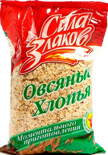 Хлопья Сила злаков овсяные момент приготовления м/у 400г