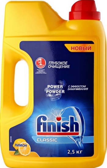 Порошок д/посудомоечных машин Finish Power Powder Лимон 2,5кг