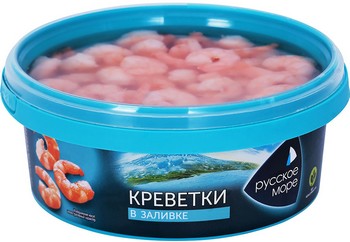 Креветка Русское Море мясо в заливке 300г