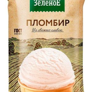 Мороженое Село Зеленое Пломбир 15% стакан 90г без змж
