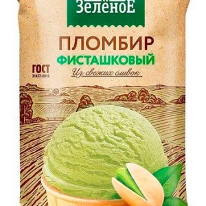 Мороженое Село Зеленое Пломбир Фисташки 15% стакан 70г без змж