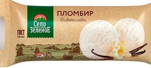 Мороженое Село Зеленое Пломбир 15% 850г без змж