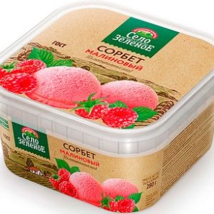 Мороженое Село Зеленое Сорбет Малина конт 280г без змж