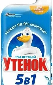 Средство д/унитазов Туалетный утенок 5в1 морской 900мл