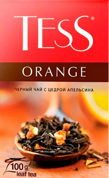 Чай Tess Orange черный 100г