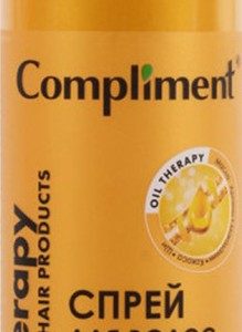 Спрей д/волос Compliment Oil Therapy Питание и укрепление 200мл
