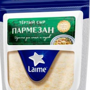 Сыр Laime Пармезан тертый 40% д/пак 100г без змж