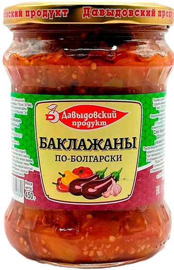 Баклажаны Давыдовский продукт по-болгарски твист 450г