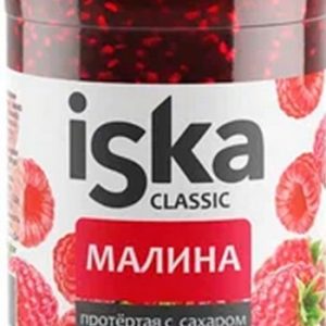 Ягода Iska протертая малина ст/б твист 420г