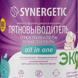 Отбеливатель-пятновыводитель Synergetic Многофункциональный 900г