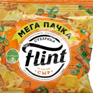 Сухарики Flint пшенично-ржаные Сыр 100г