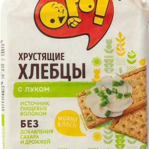 Хлебцы Ого! с луком пшеничные м/у 75г