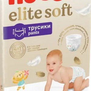 Подгузники-трусики Huggies Elite Soft (4) 9-14кг 38шт