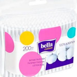 Палочки ватные Bella Cotton м/у 200шт