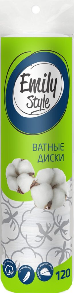 Диски ватные Emily Style 120шт