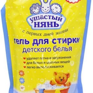 Гель д/стирки Ушастый нянь д/стирки детского белья д/п 1л