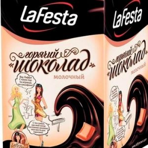 Горячий шоколад ЛаФеста молочный стик 10*22г