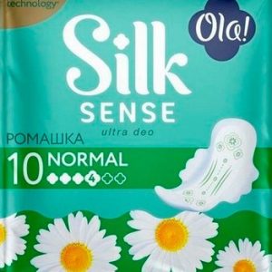Прокладки Ola! Silk Sense ромашка ультратонкие нормал 10шт