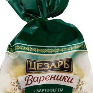 Вареники Цезарь с картофелем и лесными грибами 600г