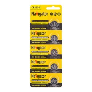 Батарейка Navigator 94 780 NBT-CR1620-BP5