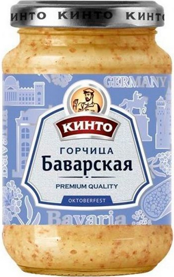 Горчица Кинто Баварская Октоберфест ст/б 170г