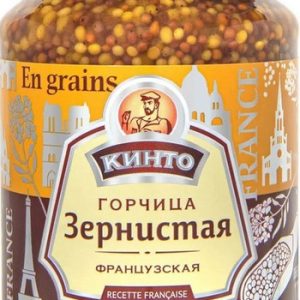 Горчица Кинто Зернистая французская ст/б 170г