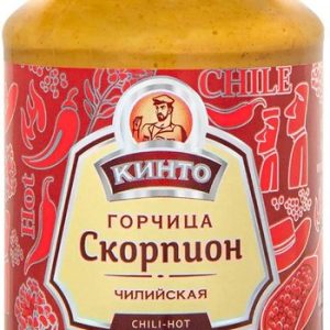 Горчица Кинто Скорпион чилийская ст/б 170г