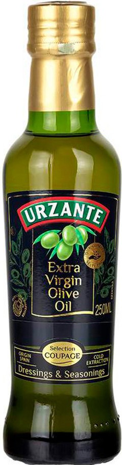Масло Urzante оливковое Extra Virgin ст/б 250мл