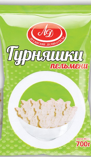 Пельмени ЛугМК Гурняшки кат.Г с/м м/у 700г