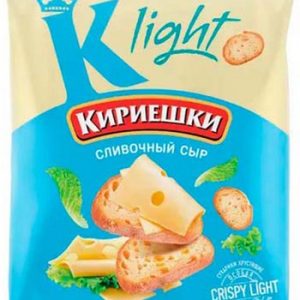 Сухарики Кириешки Light сливочный сыр 80г