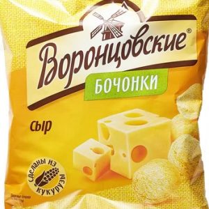 Кукурузные бочонки Воронцовские Сыр 90г