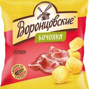 Кукурузные бочонки Воронцовские бекон 90г