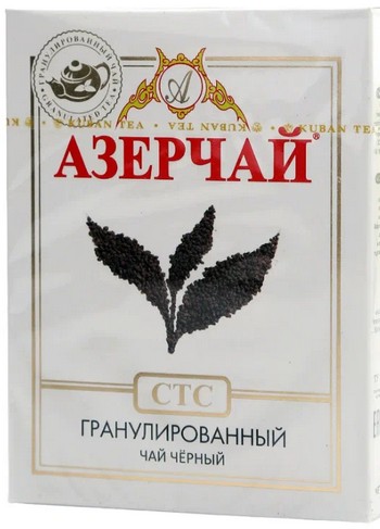 Чай Азерчай СТС гранулированный черный к/у 100г