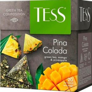 Чай Tess Pina Colada зел ф/п пирамидка 20*1,8г