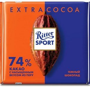Шоколад Ritter Sport темный 740г