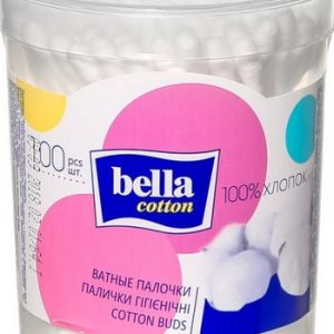 Палочки ватные Bella Cotton п/б круг 100шт
