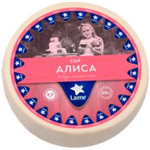Сыр Laime Алиса со вкусом топл молока 50% вес без змж