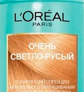 Спрей Loreal Magic Retouch Тонирующий №9 Очень св русый