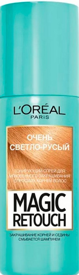 Спрей Loreal Magic Retouch Тонирующий №9 Очень св русый