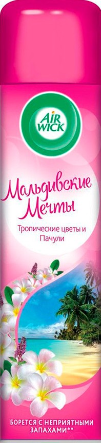 Освежитель воздуха Air wick Мальдивские мечты тропич цвет и пачули 290мл