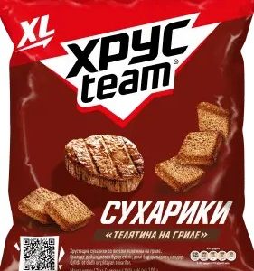 Сухарики Хрустим телятина на гриле м/у 100г