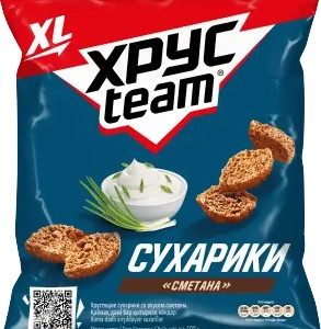 Сухарики Хрустим сметана м/у 100г