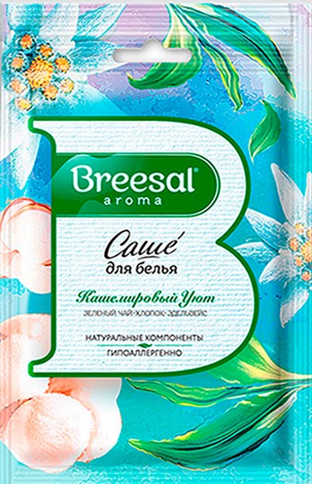 Ароматическое саше Breesal д|белья Кашемировый уют