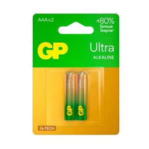 Батарейки GP 24AU-2CR2 Ultra R03 блистер 2шт